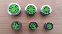 Load image into Gallery viewer, Schraubplug Chirurgenstahl Tunnel Edelstahl silber Spinnennetz Neon Grün Acryl Plug - chicnit.com
