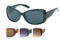 Cargar imagen en el visor de la galería, Sonnenbrille Damen Brille Schlangenhaut Animal Design glänzend getönt 400 UV - chicnit.com
