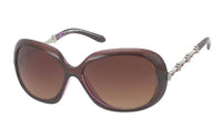 Load image into Gallery viewer, Sonnenbrille Damen Zirkonia Blumen Designer Brille Glamour Style getönt 400UV groß - chicnit.com
