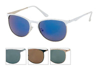 Load image into Gallery viewer, Sonnenbrille Designer Retro Metallrahmen Brille getönt verspiegelt 400 UV unisex - chicnit.com
