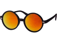 Load image into Gallery viewer, Sonnenbrille Hippie John Lennon Brille Nerd bunt verspiegelt 400 UV runde Gläser unisex - chicnit.com
