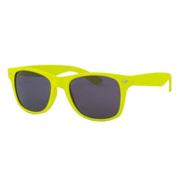 Load image into Gallery viewer, Sonnenbrille Nerd einfarbig Unisex Brille bunt getönt verspiegelt 400 UV - chicnit.com
