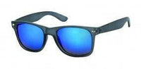 Load image into Gallery viewer, Sonnenbrille Nerd grau Unisex Brille verspiegelt bunt 400 UV.
