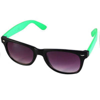Load image into Gallery viewer, Sonnenbrille Nerd zweifarbig Unisex Brille lila getönt 400 UV - chicnit.com
