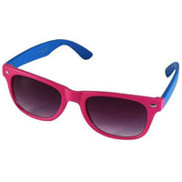 Load image into Gallery viewer, Sonnenbrille Nerd zweifarbig Unisex Brille lila getönt 400 UV - chicnit.com
