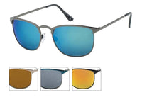 Load image into Gallery viewer, Sonnenbrille  Retro Metallrahmen Brille getönt verspiegelt 400 UV unisex - chicnit.com
