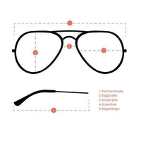 Load image into Gallery viewer, Sonnenbrille Unisex Retro Pilotenbrille Pornobrille verspiegelt getönt 400UV Spitze - chicnit.com
