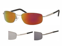 Load image into Gallery viewer, Sonnenbrille Unisex Sportbrille Fahrradbrille Freizeitbrille 400UV verspiegelt getönt 3 Varianten Silber Bunt Blau - chicnit.com
