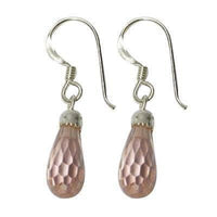 Load image into Gallery viewer, Tropfen Zirkonia Ohrringe facettiert bunt 925 Sterling Silber lila rosa rot orange - chicnit.com
