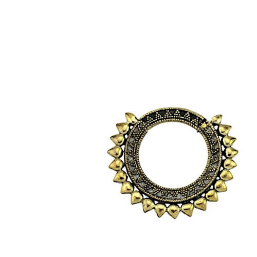 Ohrgewicht Brass 4mm Expander Piercing Clicker Sonne - chic - net.de