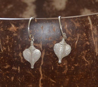 Load image into Gallery viewer, Ohrringe 925 Sterling Silber Bogen Hook Herz 18mm - chic - net.de
