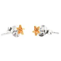 Load image into Gallery viewer, Ohrstecker Glas transparent hellgrün scheinend, 5 mm Ø, facettiert, glitzernd, 925er Sterlingsilber - Stift - chic - net.de

