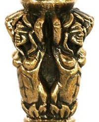 Load image into Gallery viewer, Piercing 36g Ohrgewicht Brass gold Spitze Hook 4mm - chic - net.de
