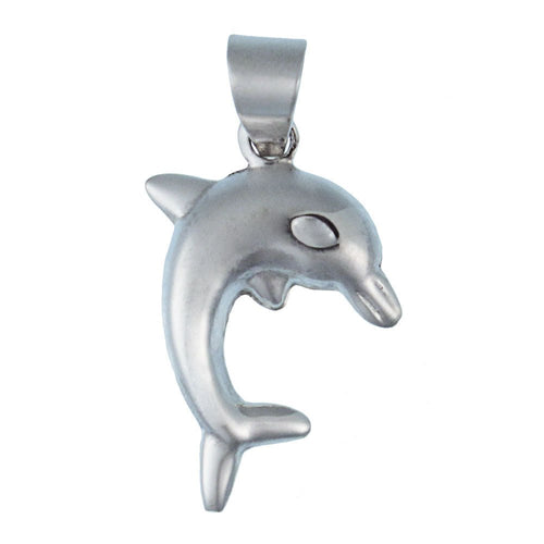 Silberanhänger Delfin Animal Design Fisch Anhänger Sterling Silber 925er nickelfrei - chic - net.de