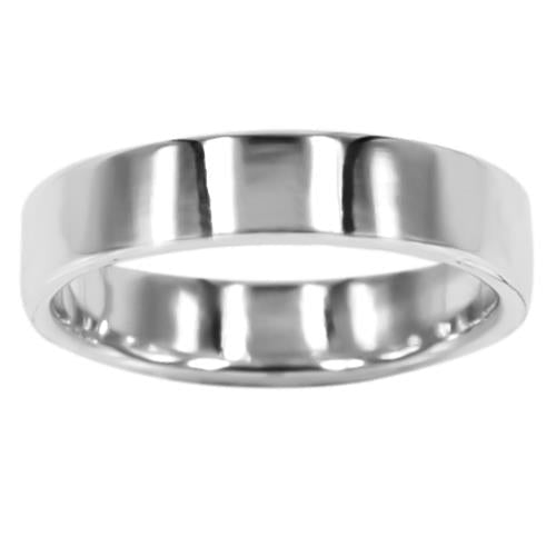 Silberring glatt glänzend massiv Ring 925er Sterling Silber Damen Schmuck Ringe - chic - net.de