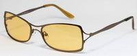 Load image into Gallery viewer, Sonnenbrille 400UV Freestyle Markenbrille Argenta Rechteck orange Doppelsteg - chic - net.de
