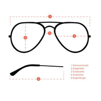 Load image into Gallery viewer, Sonnenbrille Piloten Monoscheiben schmal Brille Metall verspiegelt 400 UV unisex - chic - net.de
