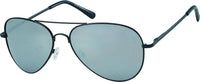 Load image into Gallery viewer, Sonnenbrille Pilotenbrille Pornobrille Spiegelbrille Perlglanz verspiegelt 400UV - chic - net.de
