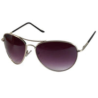 Load image into Gallery viewer, Sonnenbrille Unisex Pilotenbrille Bügelkappen lang getönt 400UV Pornobrille Fliegerbrille - chic - net.de
