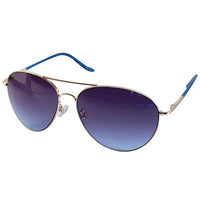 Load image into Gallery viewer, Sonnenbrille Unisex Pilotenbrille bunt Pornobrille Fliegerbrille getönt 400UV silber - chic - net.de
