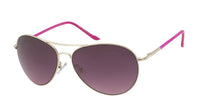 Load image into Gallery viewer, Sonnenbrille Unisex Pilotenbrille bunt Pornobrille Fliegerbrille getönt 400UV silber - chic - net.de
