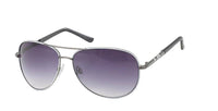Load image into Gallery viewer, Sonnenbrille Unisex Pilotenbrille bunt Pornobrille Streifen lila getönt 400UV Fliegerbrille - chic - net.de
