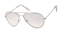 Load image into Gallery viewer, Sonnenbrille Unisex Pilotenbrille Fliegerbrille verspiegelt getönt 400UV Klarglas Pornobrille - chic - net.de
