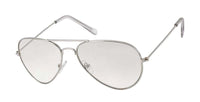 Load image into Gallery viewer, Sonnenbrille Unisex Pilotenbrille Fliegerbrille verspiegelt getönt 400UV Klarglas Pornobrille - chic - net.de

