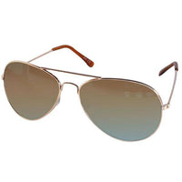 Load image into Gallery viewer, Sonnenbrille Unisex Pilotenbrille Fliegerbrille verspiegelt getönt 400UV Klarglas Pornobrille - chic - net.de
