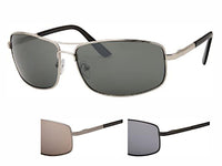 Load image into Gallery viewer, Sonnenbrille Unisex Pilotenbrille Pornobrille Fliegerbrille getönt 400UV Braun Grün Violett - chic - net.de
