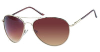 Load image into Gallery viewer, Sonnenbrille Unisex Pilotenbrille Pornobrille Fliegerbrille getönt 400UV dünn Bügel - chic - net.de
