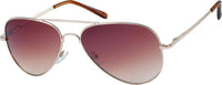 Load image into Gallery viewer, Sonnenbrille Unisex Pilotenbrille Pornobrille Fliegerbrille getönt 400UV Kupfer Braun Lila getönt - chic - net.de
