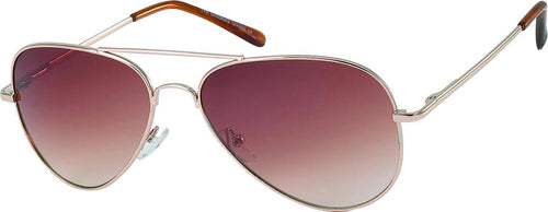 Sonnenbrille Unisex Pilotenbrille Pornobrille Fliegerbrille getönt 400UV Kupfer Braun Lila getönt - chic - net.de