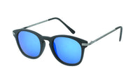 Load image into Gallery viewer, Sonnenbrille Vintage 400UV Schlüssellochsteg Retro Bügel dünn verspiegelt
